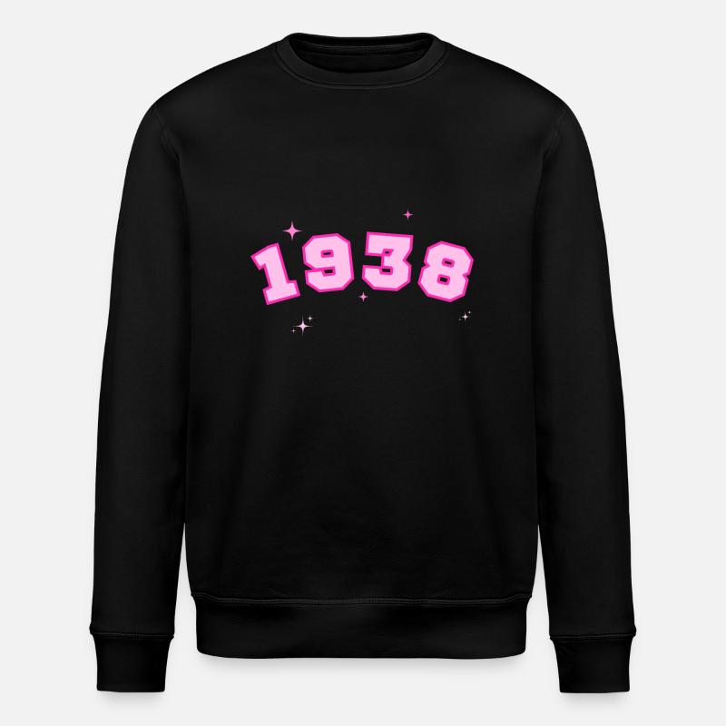 Rosenstern von 1938 - Stanley/Stella Unisex Bio-Sweatshirt ROLLER - Schwarz