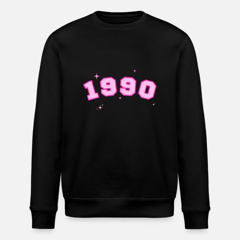 1990 Rosenstern - Stanley/Stella Unisex Bio-Sweatshirt ROLLER - Schwarz