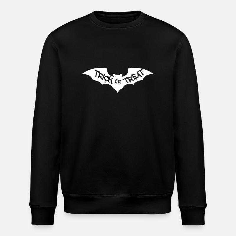 Chauve-souris Trick or Treat - Sweat bio ROLLER Stanley/Stella Unisexe - noir