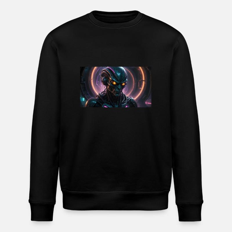 Alien 2 - Stanley/Stella Unisex Bio-Sweatshirt ROLLER - Schwarz
