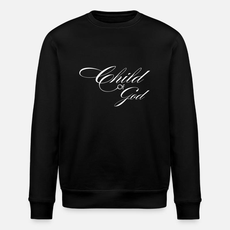 Enfant de Dieu - Sweat bio ROLLER Stanley/Stella Unisexe - noir