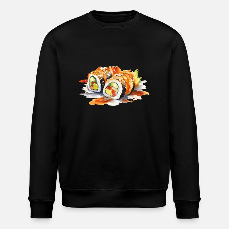 Sushi - Stanley/Stella ROLLER Unisex Organic Sweatshirt - black