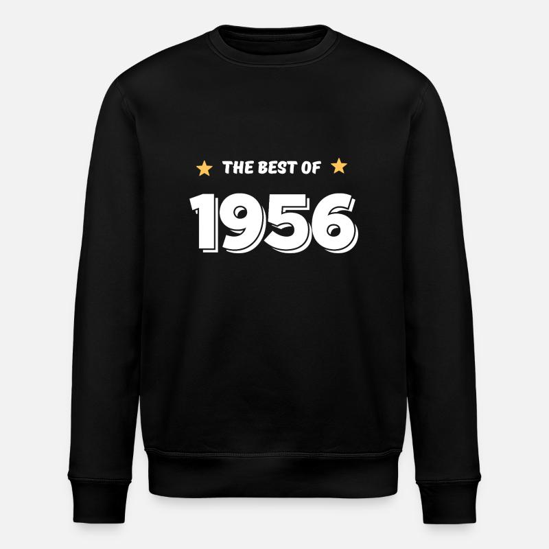 Das Beste von 1956 - Stanley/Stella Unisex Bio-Sweatshirt ROLLER - Schwarz