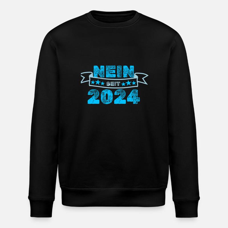 Niemals 2024 - Stanley/Stella Unisex Bio-Sweatshirt ROLLER - Schwarz