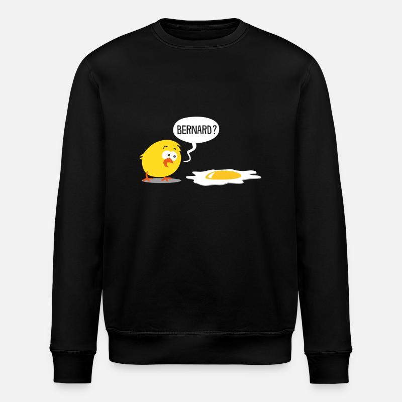 Bernard - Sweat bio ROLLER Stanley/Stella Unisexe - noir