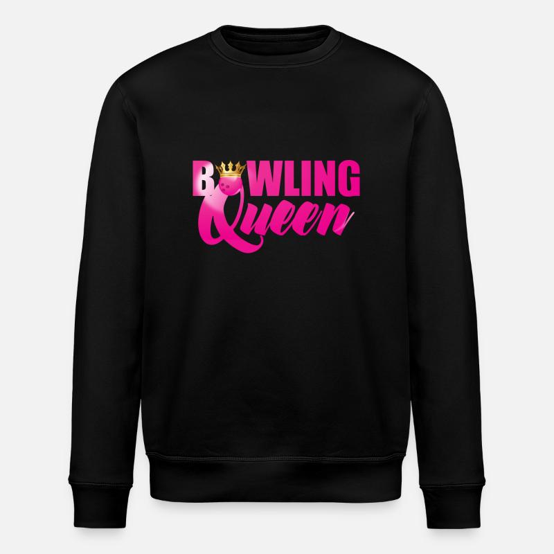 Bowling / Bowler: Bowling Reine - Sweat bio ROLLER Stanley/Stella Unisexe - noir