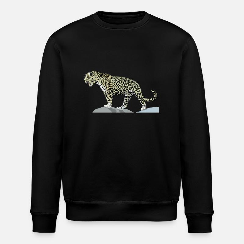 jaguar - Stanley/Stella ROLLER Unisex Organic Sweatshirt - black