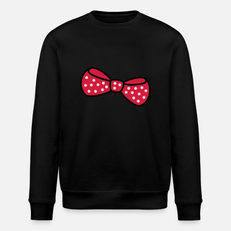 Schleife - Stanley/Stella Unisex Bio-Sweatshirt ROLLER - Schwarz