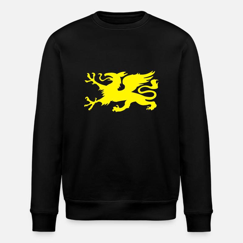 Rostocker Greif - Stanley/Stella Unisex Bio-Sweatshirt ROLLER - Schwarz