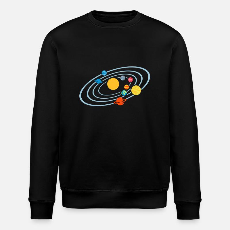 Planète - Sweat bio ROLLER Stanley/Stella Unisexe - noir