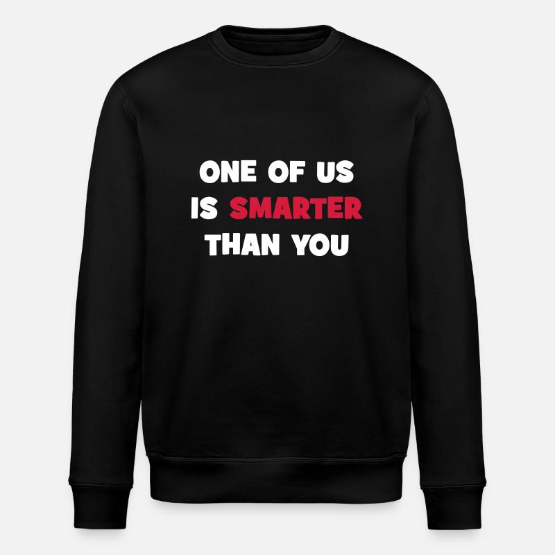 smarter - Stanley/Stella ROLLER Unisex Organic Sweatshirt - black