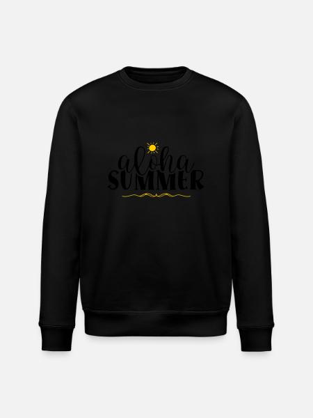 Aloha Summer - Stanley/Stella ROLLER Unisex Organic Sweatshirt - black