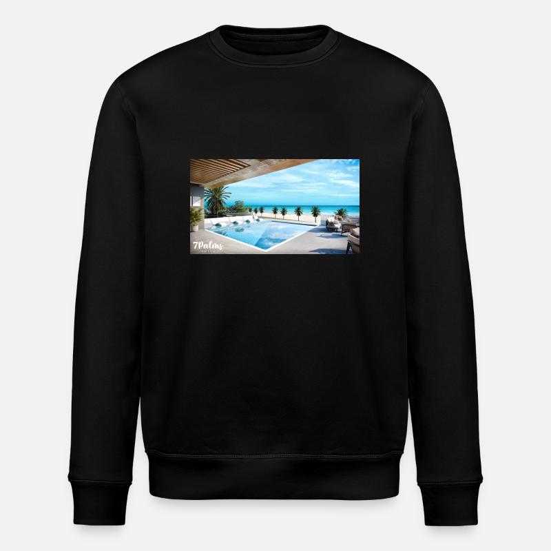 Pool und Strand - Stanley/Stella Unisex Bio-Sweatshirt ROLLER - Schwarz