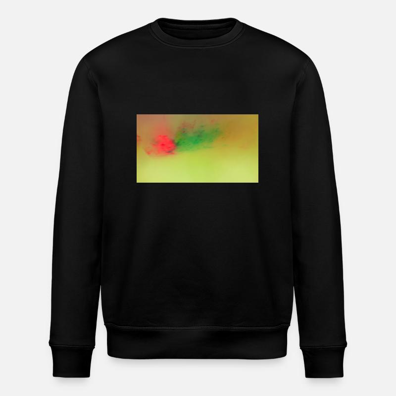 Neon Clouds 28 - Stanley/Stella ROLLER Unisex Organic Sweatshirt - black