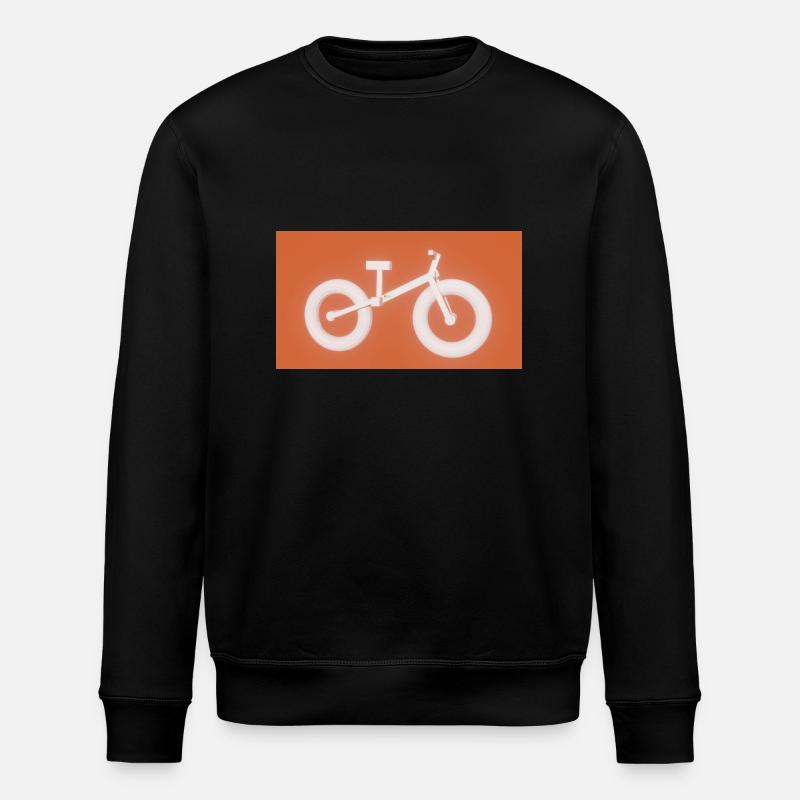 Fahrrad - Stanley/Stella Unisex Bio-Sweatshirt ROLLER - Schwarz