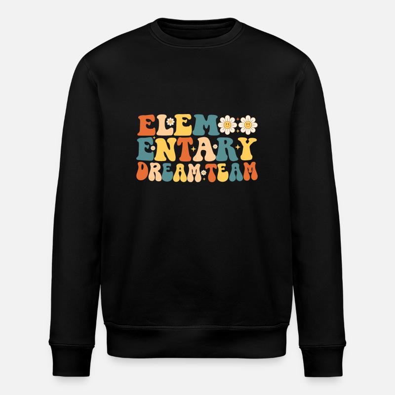 Elementares Dreamteam - Stanley/Stella Unisex Bio-Sweatshirt ROLLER - Schwarz