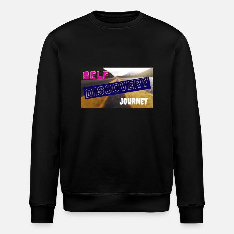 Selbstfindungsreise - Stanley/Stella Unisex Bio-Sweatshirt ROLLER - Schwarz