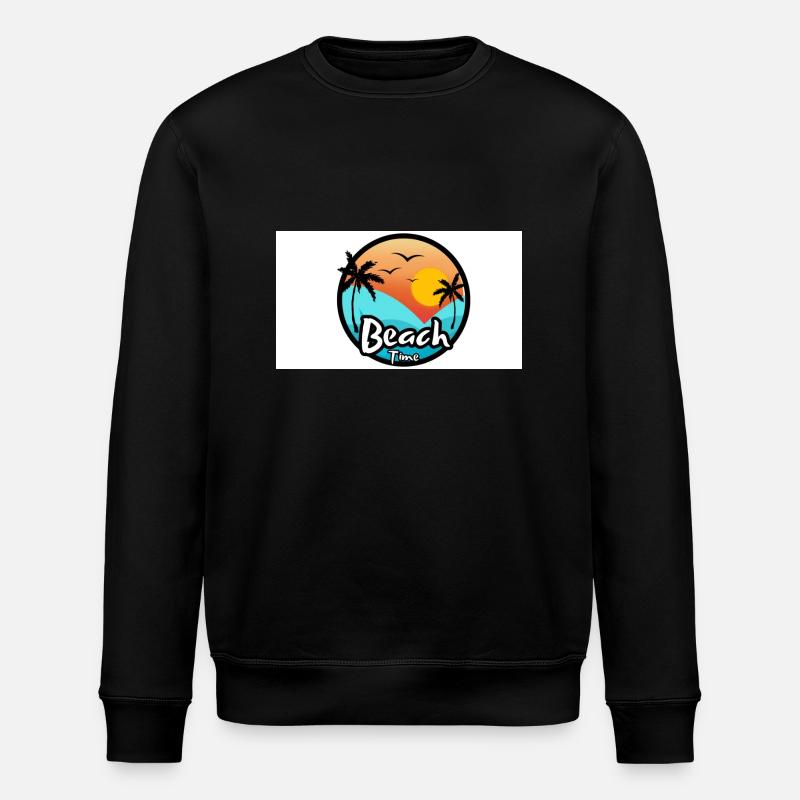 Beach - Stanley/Stella Unisex Bio-Sweatshirt ROLLER - Schwarz