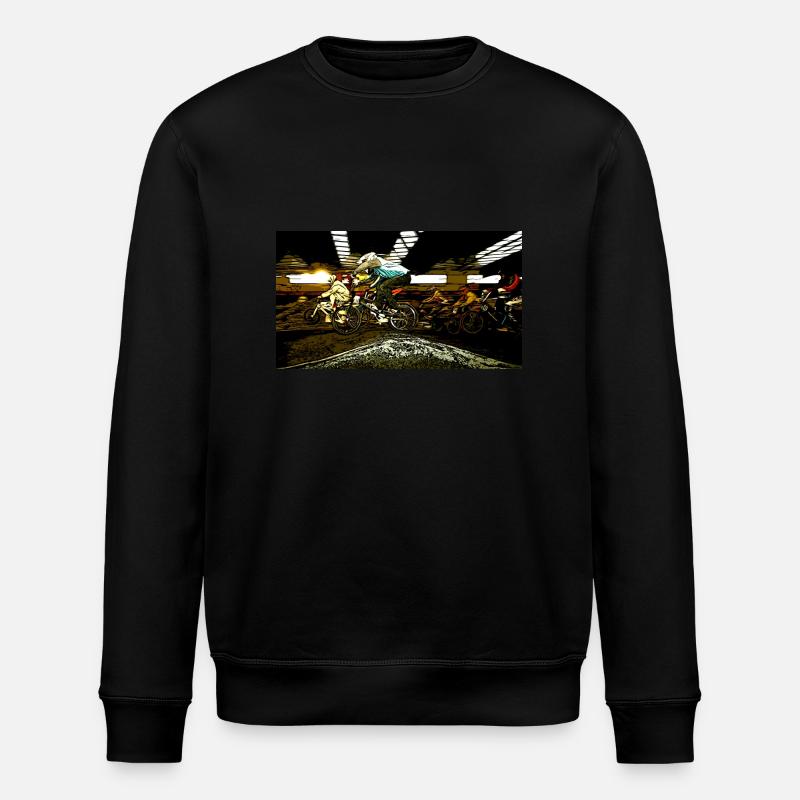 BMX - Sweat bio ROLLER Stanley/Stella Unisexe - noir