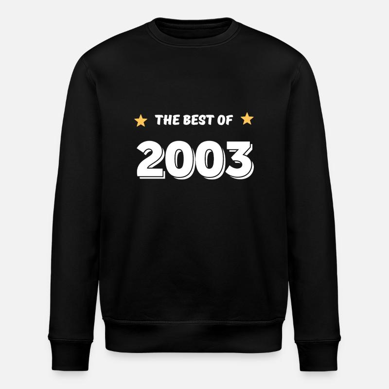 Best of 2003 - Sweat bio ROLLER Stanley/Stella Unisexe - noir
