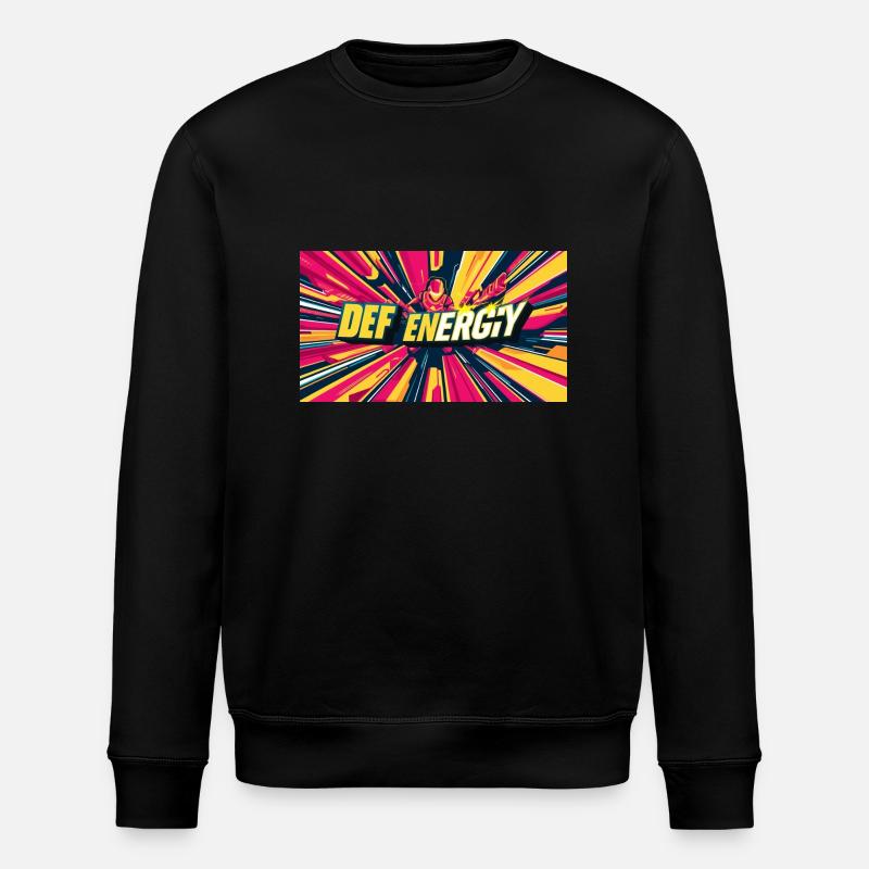 DefEnergy Mode - Sweat bio ROLLER Stanley/Stella Unisexe - noir