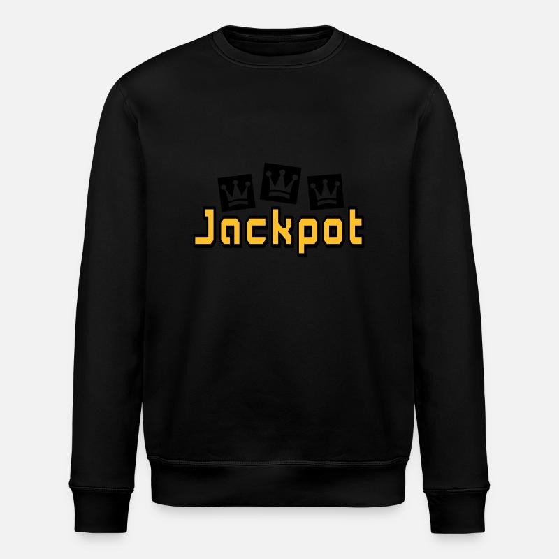 jackpot2 - Stanley/Stella ROLLER Unisex Organic Sweatshirt - black