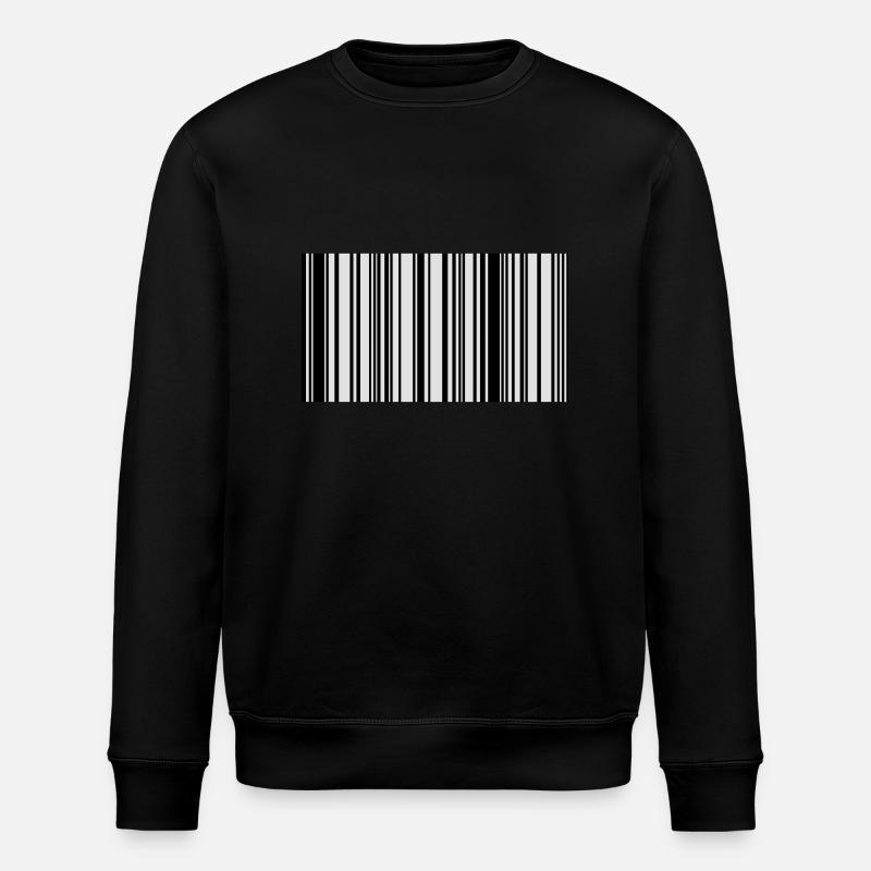 barcode - Stanley/Stella ROLLER Unisex Organic Sweatshirt - black