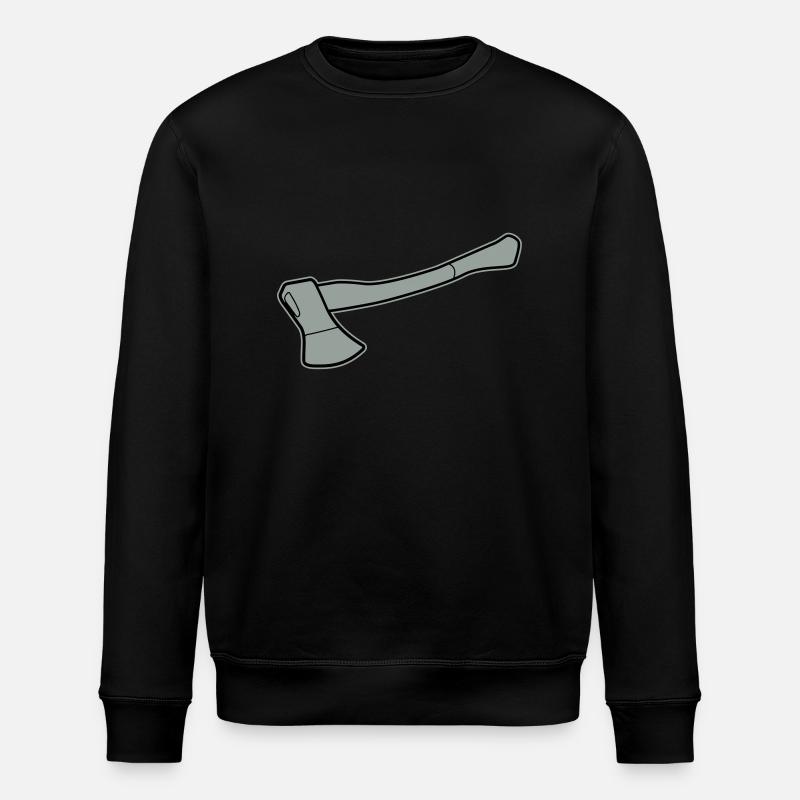 axe - Stanley/Stella ROLLER Unisex Organic Sweatshirt - black