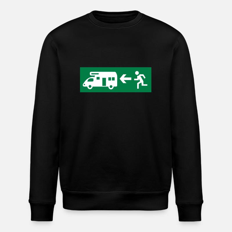 camper - Stanley/Stella ROLLER Unisex Organic Sweatshirt - black