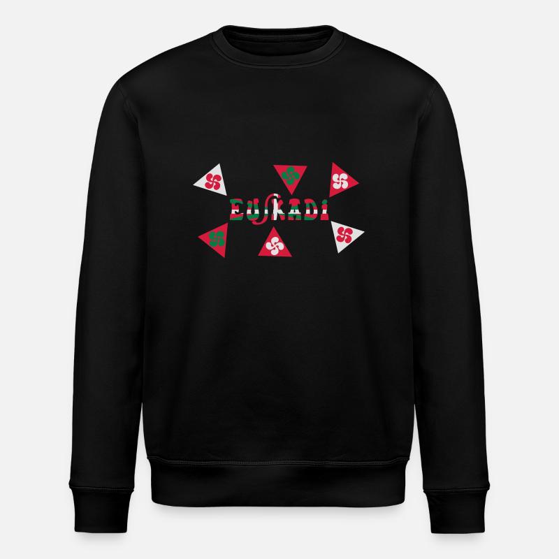 Euskadi Pays Basque - Sweat bio ROLLER Stanley/Stella Unisexe - noir