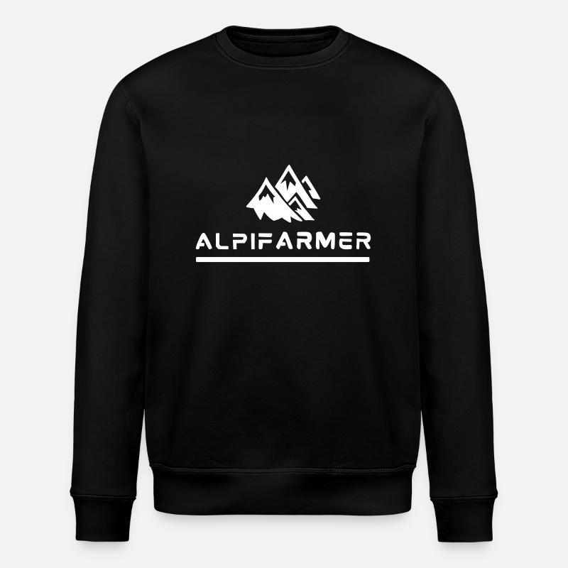 Alpifarmer - Sweat bio ROLLER Stanley/Stella Unisexe - noir