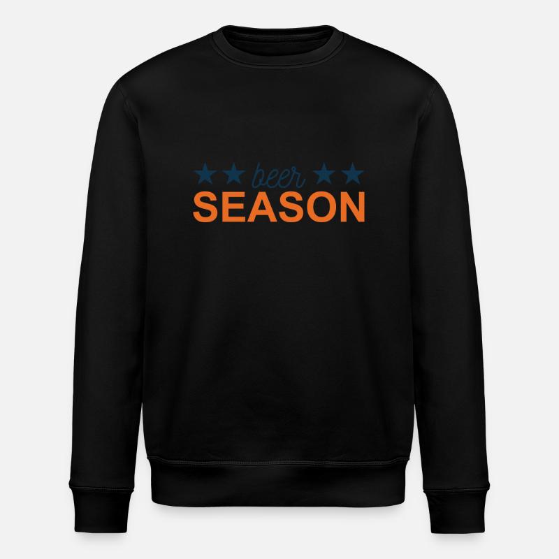 beer season - Stanley/Stella Unisex Bio-Sweatshirt ROLLER - Schwarz