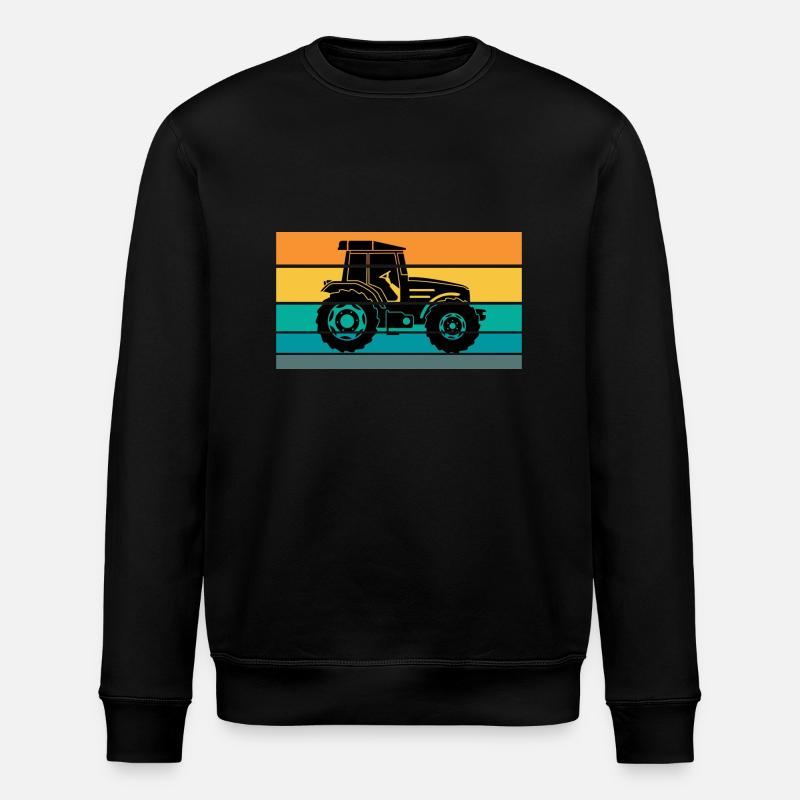 Traktor - Stanley/Stella Unisex Bio-Sweatshirt ROLLER - Schwarz