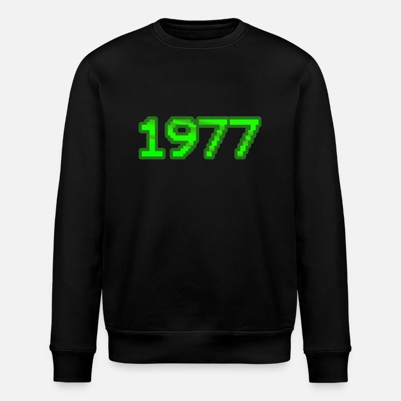 1977 - Stanley/Stella Unisex Bio-Sweatshirt ROLLER - Schwarz