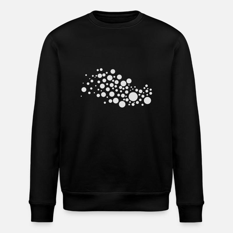 circles - Sweat bio ROLLER Stanley/Stella Unisexe - noir