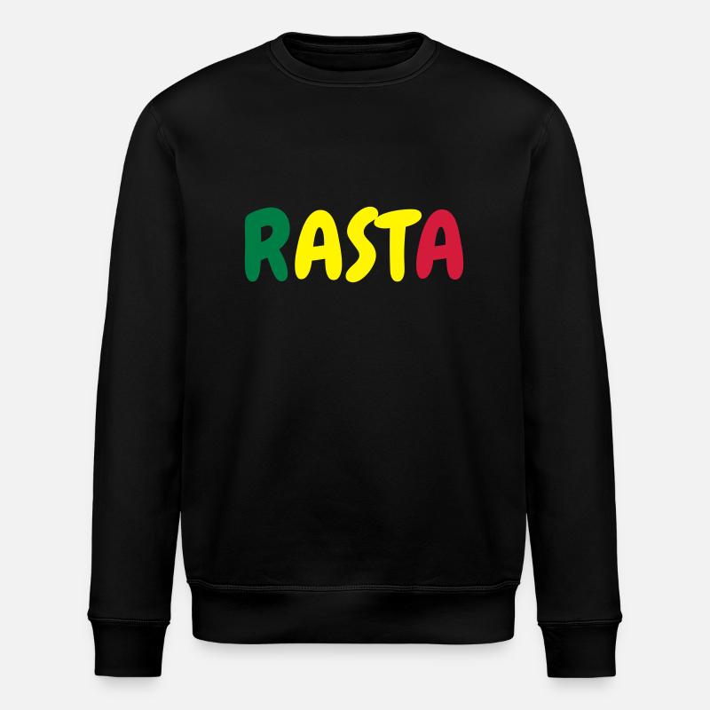 Cannabis / Drogen / Haschisch / Alkohol / Weed - Stanley/Stella Unisex Bio-Sweatshirt ROLLER - Schwarz