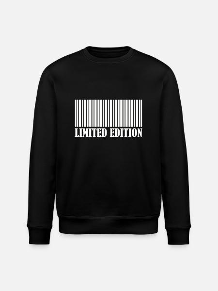 Barcode Limited Edition - Stanley/Stella ROLLER Unisex Organic Sweatshirt - black