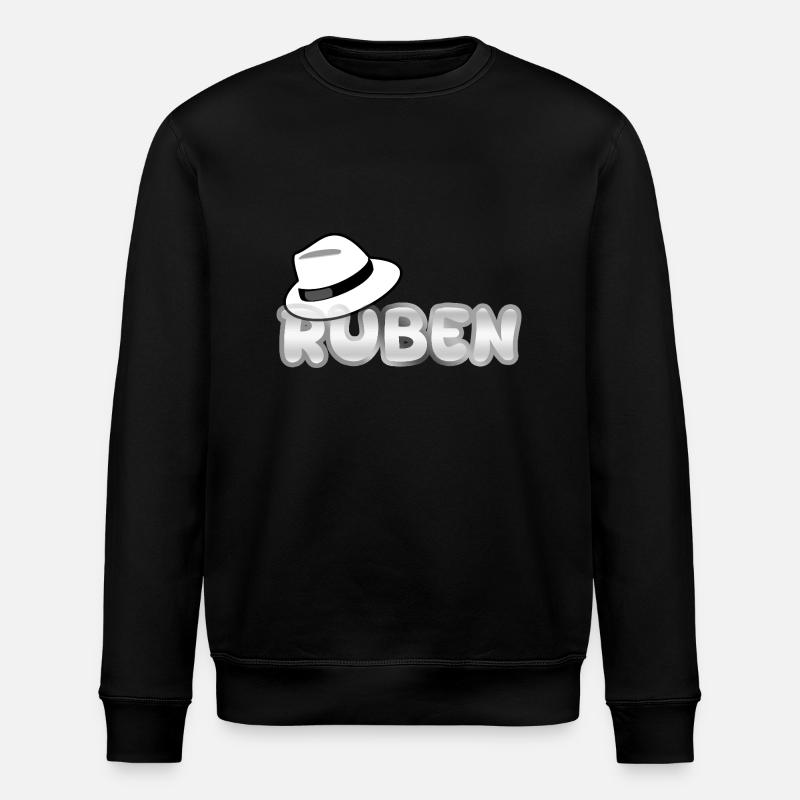 Hut Ruben - Stanley/Stella Unisex Bio-Sweatshirt ROLLER - Schwarz