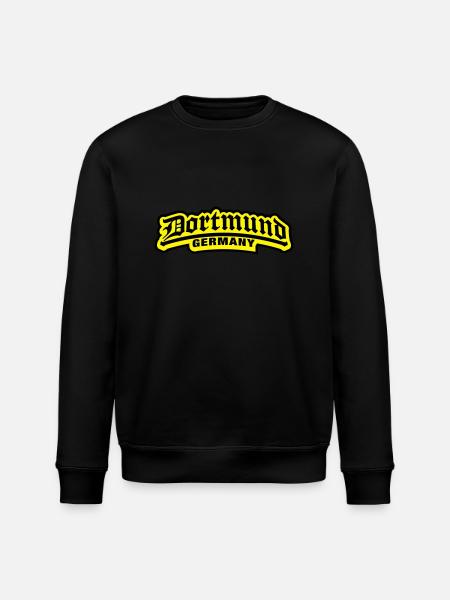 dortmund_germany_1_f2 - Stanley/Stella Unisex Bio-Sweatshirt ROLLER - Schwarz