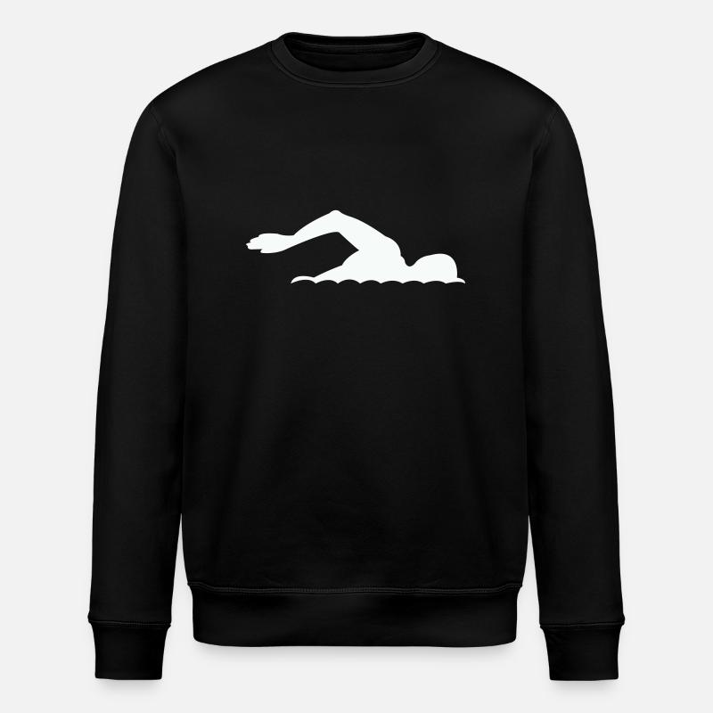 natation - Sweat bio ROLLER Stanley/Stella Unisexe - noir