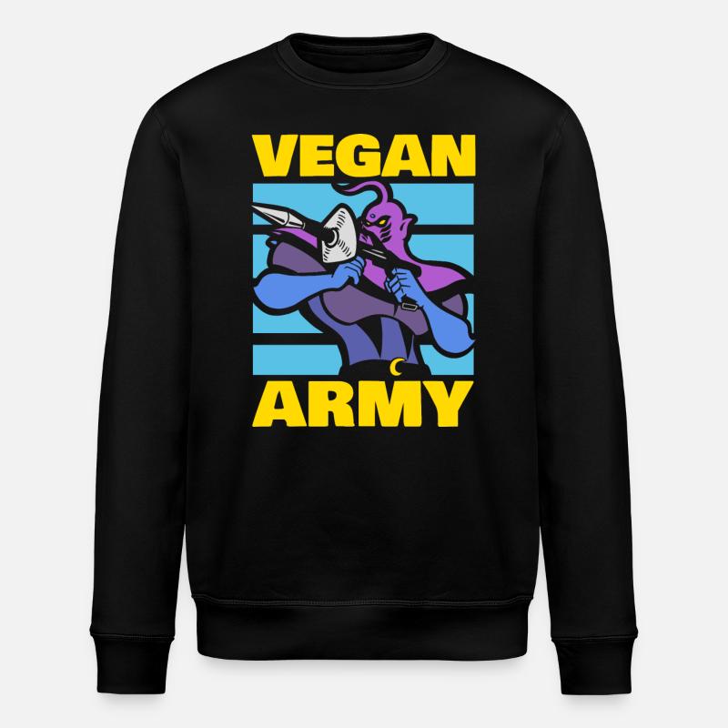 VG ARMY - Sweat bio ROLLER Stanley/Stella Unisexe - noir