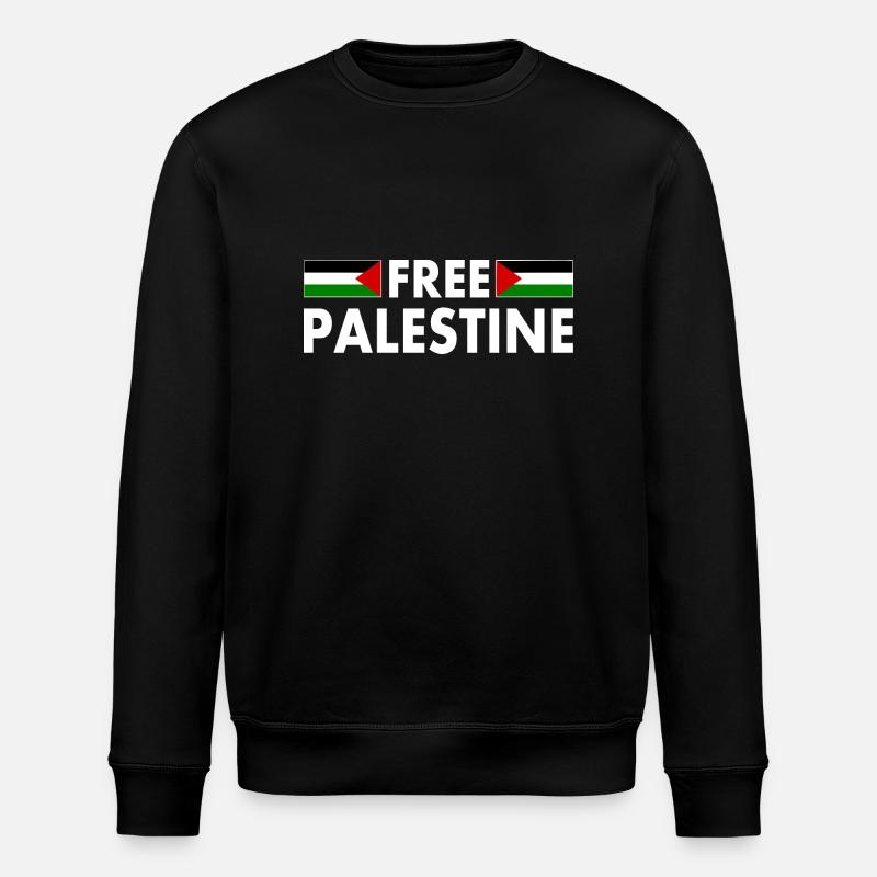 Free palestine - Sweat bio ROLLER Stanley/Stella Unisexe - noir