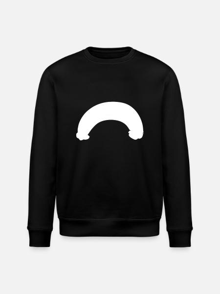 arc icon line - Stanley/Stella ROLLER Unisex Organic Sweatshirt - black