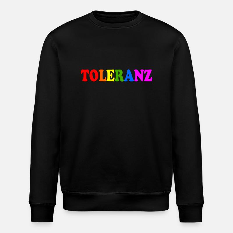 Toleranz - Stanley/Stella Unisex Bio-Sweatshirt ROLLER - Schwarz