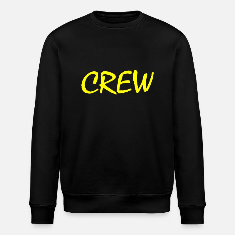 Crew - Sweat bio ROLLER Stanley/Stella Unisexe - noir