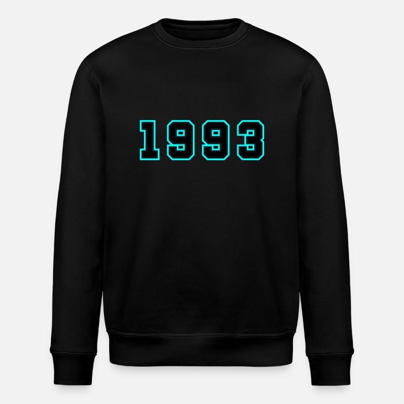 1993 Année Anniversaire - Sweat bio ROLLER Stanley/Stella Unisexe - noir