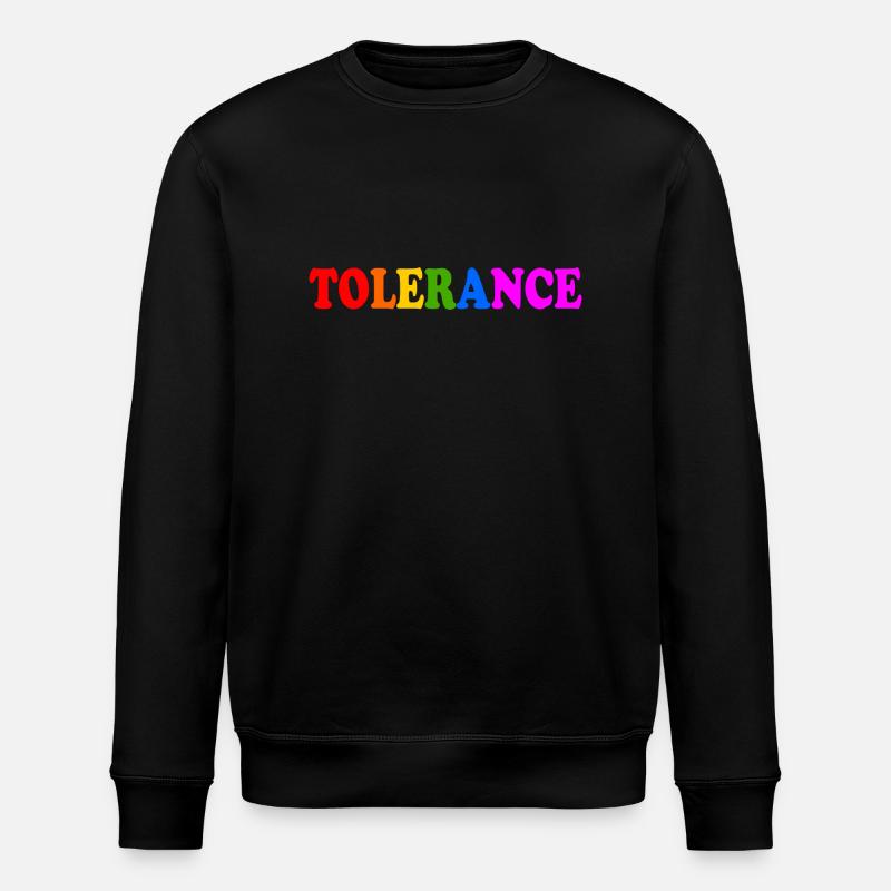 Tolerance - Sweat bio ROLLER Stanley/Stella Unisexe - noir
