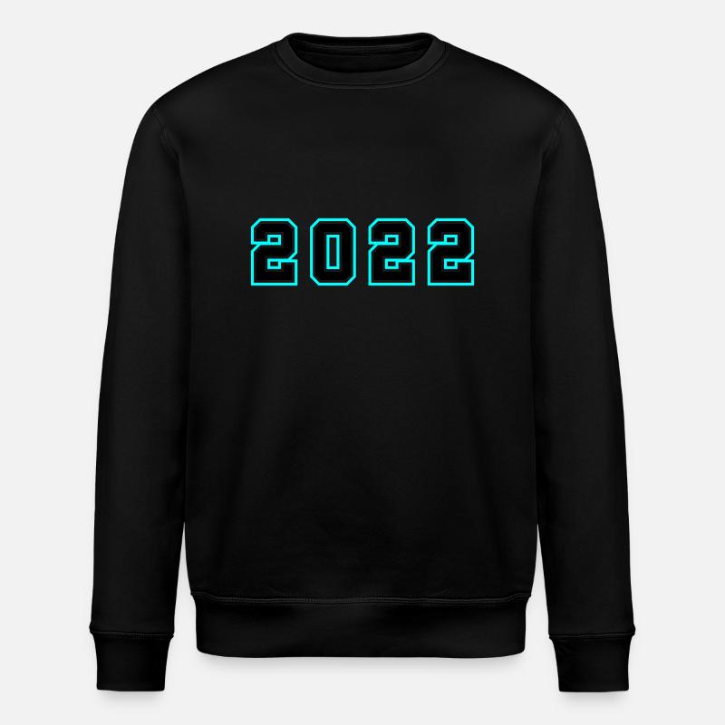 Année 2022 Anniversaire - Sweat bio ROLLER Stanley/Stella Unisexe - noir