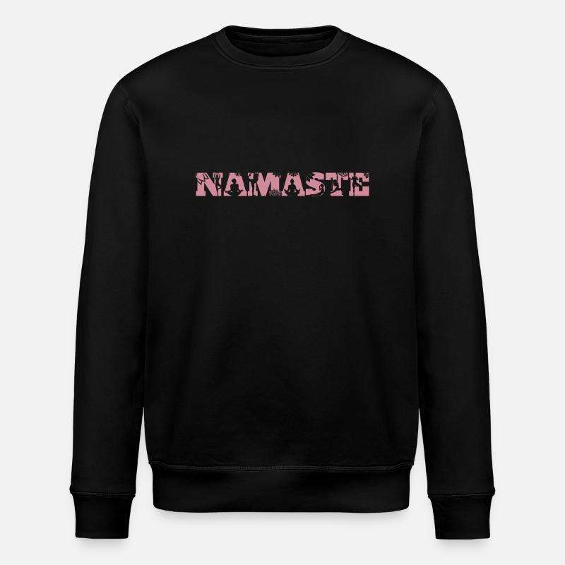 Namaste idée cadeau - Sweat bio ROLLER Stanley/Stella Unisexe - noir
