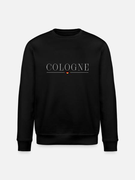 Cologne, Germany Elegance T-Shirt - Stanley/Stella ROLLER Unisex Organic Sweatshirt - black